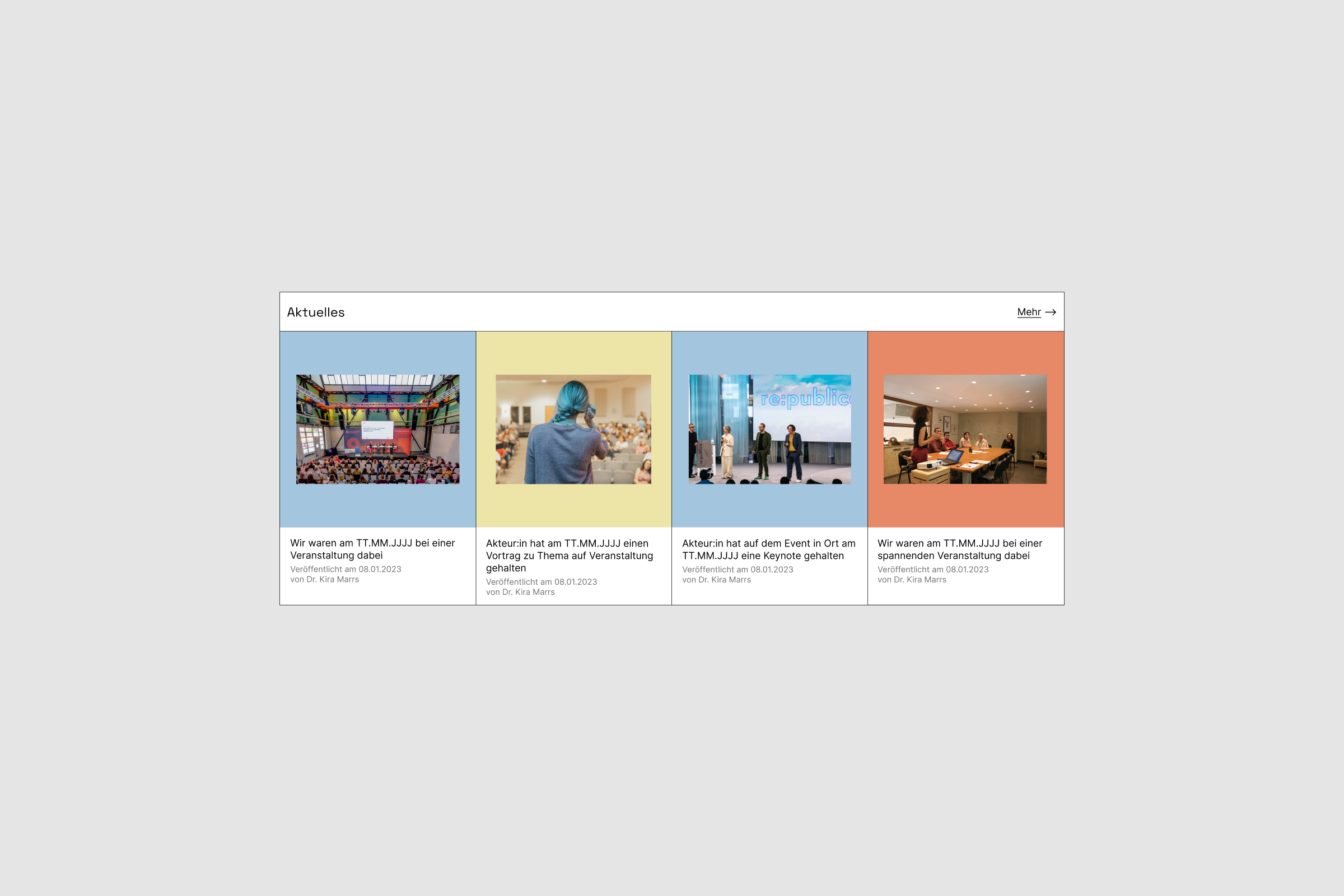 Highlight row for articles
